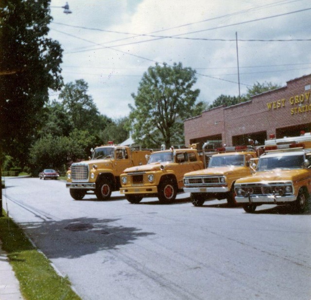 The yellow fleet emerges in 1964